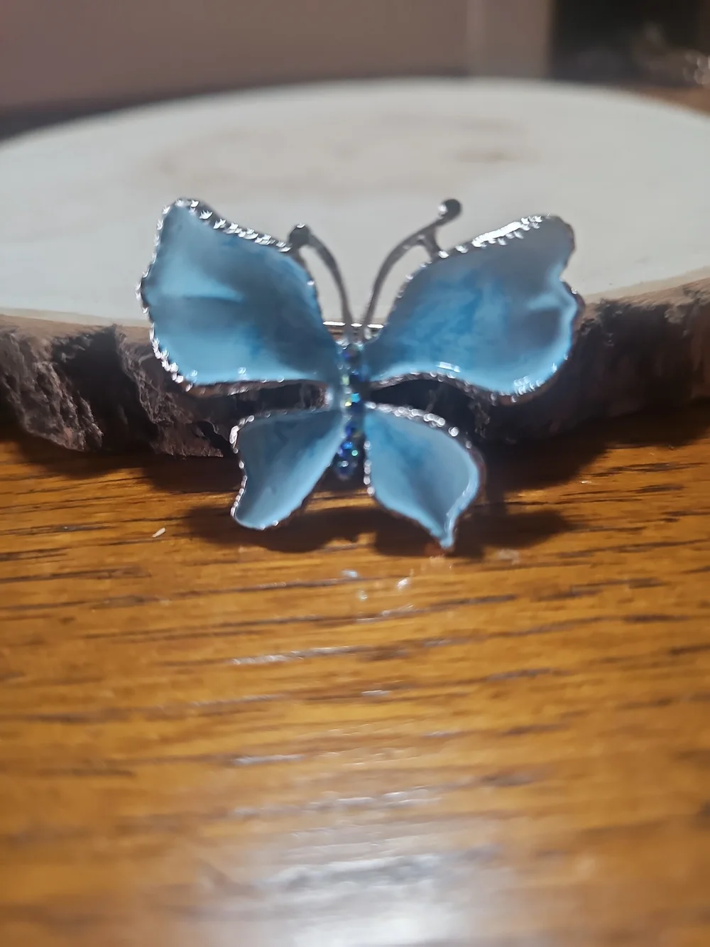 Blue Butterfly Pin Brooch - Women Jewelry